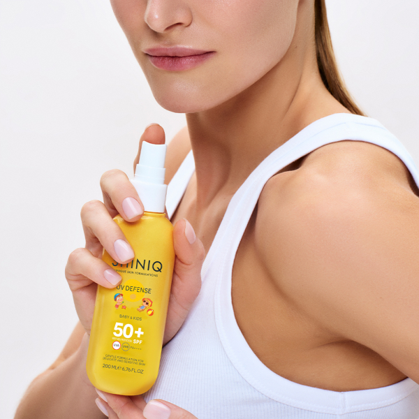 Bebek ve &Ccedil;ocuklar i&ccedil;in G&uuml;neş Koruyucu V&uuml;cut Spreyi SPF 50+