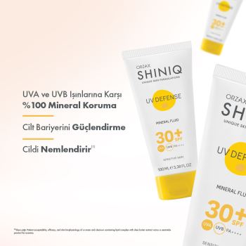 Mineral Filtreli G&uuml;neş Koruyucu SPF 30+