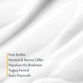 Normal ve Karma Ciltler i&ccedil;in G&uuml;neş Koruyucu SPF50 +