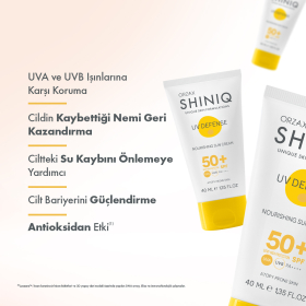 Kuru ve &Ccedil;ok Kuru Ciltler i&ccedil;in G&uuml;neş Koruyucu SPF 50+