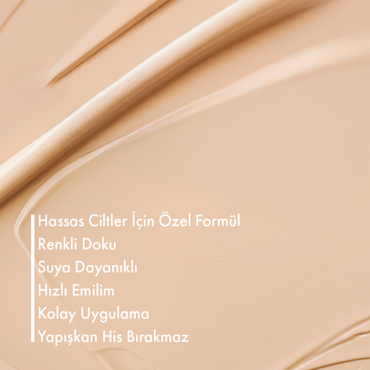 Hassas Ciltler i&ccedil;in Renkli G&uuml;neş Koruyucu SPF50+