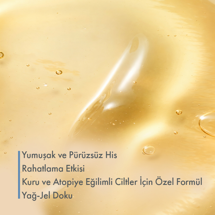 Kuru, &Ccedil;ok Kuru ve Atopiye Eğilimli Ciltler i&ccedil;in Yıkama Yağı