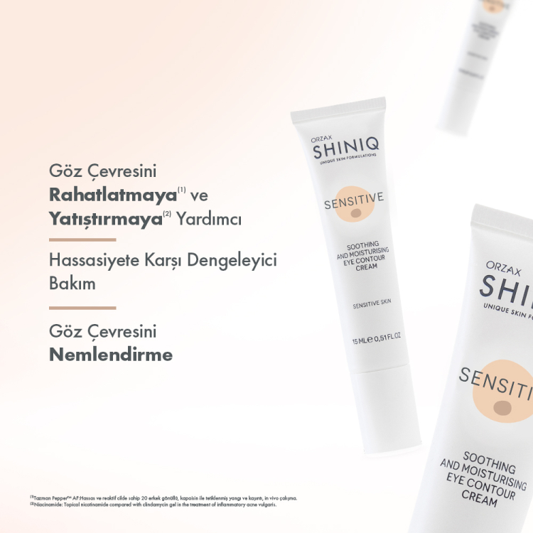 Hassas Ciltler i&ccedil;in G&ouml;z &Ccedil;evresi Bakım Kremi