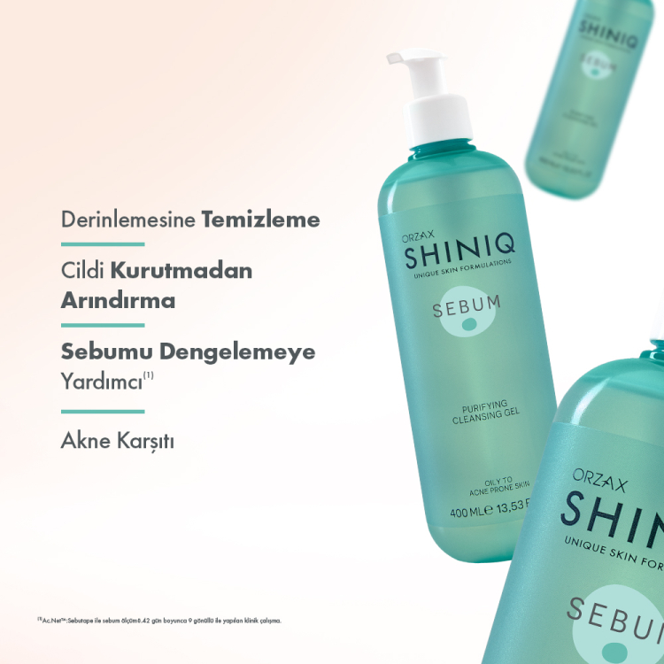 Akne Karşıtı Matlaştırıcı Temizleme Jeli