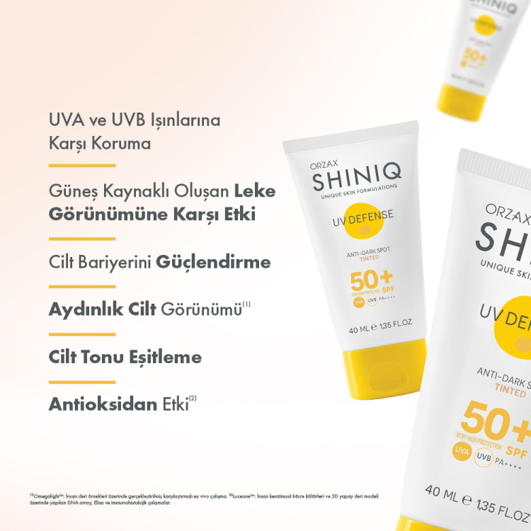 Leke Karşıtı Renkli G&uuml;neş Koruyucu SPF 50+