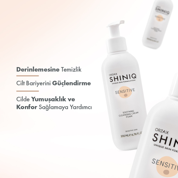 Hassas Ciltler i&ccedil;in Temizleyici Krem K&ouml;p&uuml;k