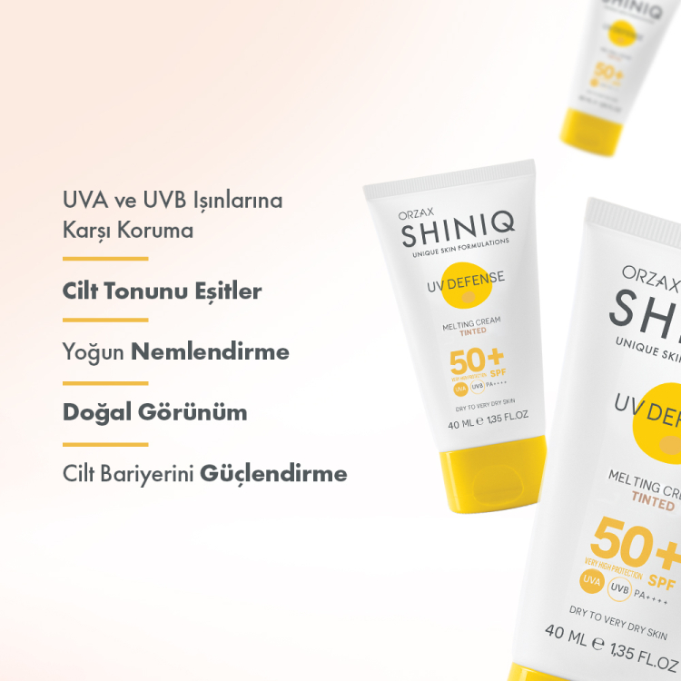 Kuru Ciltler i&ccedil;in Renkli G&uuml;neş Koruyucu SPF 50+